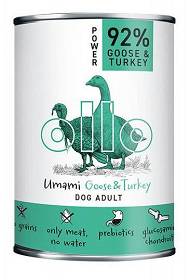 Ollo Umami Goose&Turkey Dog Adult Karma z gęsią i indykiem dla psa 400g 