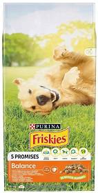 Purina Friskies Balance Adult Sucha Karma z wołowiną i kurczakiem dla psa 15kg