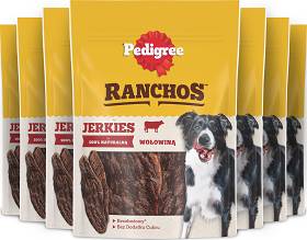 Pedigree Przysmak Ranchos Jerkies z wołowiną dla psa 7x70g PAKIET