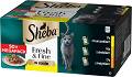 Sheba Fresh&Fine Mix Smaków Drobiowych Karma w sosie dla kota 50x50g