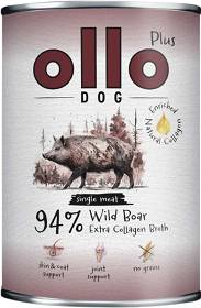 Ollo Plus Wild Boar with Collagen Dog Adult Karma z dziczyzną i kolagenem dla psa 400g