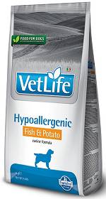 Farmina Vet Life Hypoallergenic Fish&Potato Karma dla psa 2x12kg TANI ZESTAW