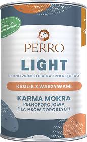 Perro Light Adult Karma z królikiem i warzywami dla psa 400g