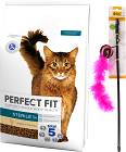 Perfect Fit Cat Sterile 1+ Karma z kurczakiem dla kota 7kg + Wędka dla kota GRATIS