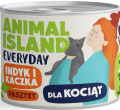 Animal Island Everyday Kitten Karma z indykiem i kaczką w pasztecie dla kociąt 185g