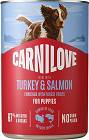 Carnilove Puppy Turkey&Salmon Mokra Karma z indykiem i łososiem dla szczeniaka 400g