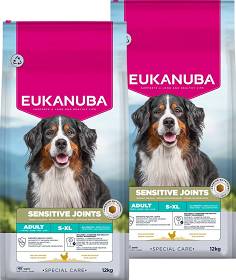Eukanuba Daily Care Sensitive Joints Karma dla psa 2x12kg TANI ZESTAW