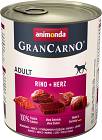 Animonda GranCarno Adult Karma z wołowiną i sercami dla psa 800g