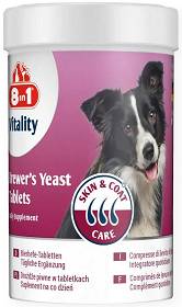 8in1 Vitality dla psa Suplement diety Drożdże piwne 260 tab.