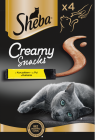 Sheba Creamy Snacks Przysmak z kurczakiem dla kota 4x12g