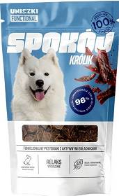 Uniszki Functional Spokój Przysmaki z królikiem dla psa 90g