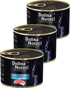 Dolina Noteci Premium Karma z jagnięciną dla kota 12x185g PAKIET