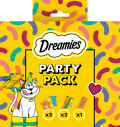 Dreamies Party Pack Snack Box Mix smaków Przysmaki dla kota 150g