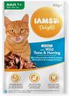 IAMS Cat Delights Tuna&Herring Jelly Karma z tuńczykiem i śledziem dla kota 85g