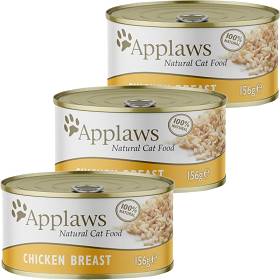 Applaws Natural Cat Food Karma z kurczakiem dla kota 6x156g PAKIET