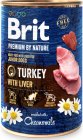 Brit Premium by Nature Junior Turkey with Liver Karma z indykiem dla szczeniaka 400g