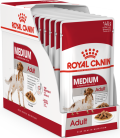 Royal Canin Medium Adult Karma dla psa saszetka 10x140g PAKIET