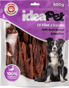 IdeaPet O! Przysmak Filet z kaczki dla psa 500g