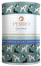 Perro Gourmet Adult Karma z koniną i dynią dla psa 400g