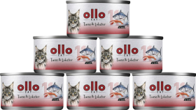 Ollo nr 11 Tuna&Lobster Karma z tuńczykiem i homarem w sosie dla kota 24x70g PAKIET