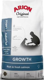 Arion Original Growth Puppy Large Salmon Karma z łososiem dla szczeniaka  12kg