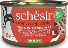 Schesir Adult Tuna&Shrimps in Jelly Karma z tuńczykiem i krewetkami dla kota 85g