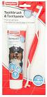 Beaphar Puppy Dental Kit dla małego psa i szczeniaka Zestaw do czyszczenia zębów