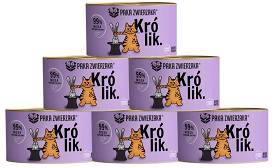 Paka Zwierzaka Mono Protein Karma z królikiem dla kota 6x200g PAKIET