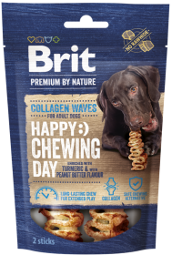 Brit Premium Happy Snacks Chewing Day Collagen Waves Przysmak dla psa 2szt.