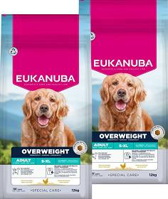 Eukanuba Daily Care Overweight Karma dla psa 2x12kg TANI ZESTAW