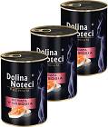 Dolina Noteci Premium Karma z łososiem dla kota 12x400g PAKIET