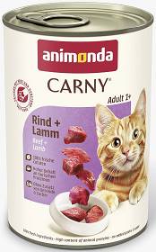Animonda Carny Adult Karma z wołowiną i jagnięciną dla kota 400g