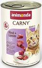 Animonda Carny Adult Karma z wołowiną i jagnięciną dla kota 400g