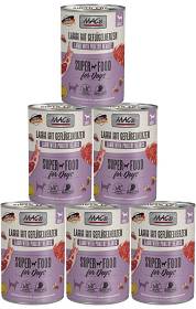 Mac's Dog Adult Karma z jagnięciną i sercami drobiowymi 6x400g PAKIET