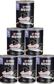 Pan Mięsko Kitten Karma z indykiem i łososiem dla kociąt 12x400g PAKIET
