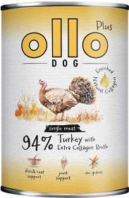 Ollo Plus Turkey with Collagen Dog Adult Karma z indykiem i kolagenem dla psa 400g
