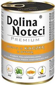 Dolina Noteci Premium Adult Karma z kaczką i dynią dla psa 400g