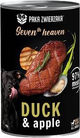 Paka Zwierzaka Seventh Heaven Duck&Apple Karma z kaczką dla psa 400g