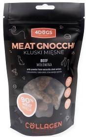 4 Dogs Original Przysmak Mięsne Kluski z wołowiną i proszkiem poroża dla psa 100g