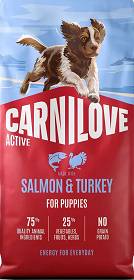 Carnilove Active DOG Puppy Salmon&Turkey Karma z łososiem i indykiem dla szczeniaka 12kg