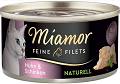 Miamor Feine Filets Naturell Karma z kurczakiem i szynką w sosie dla kota 80g