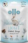 Ollo Air-Dried Light Rabbit Strips Przysmaki z królikiem dla psa 80g