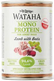 Wataha Mono Adult Lamb&Beets Karma z jagnięciną i burakiem dla psa 400g