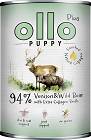 Ollo Plus Venison & Wild Boar with Collagen Dog Puppy Karma z jeleniem, dzikiem i kolagenem dla szczeniaka 400g