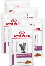 Royal Canin VET CAT Renal with Fish Karma z rybą dla kota 12x85g PAKIET