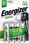 Energizer ACCU Recharge ACCU Recharge Universal Akumulatorki Ni-MH LR6 / AA 1300mAh op. 4szt.