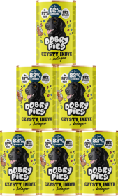 Dobry Pies Adult Mono Karma z indykiem dla psa 12x400g PAKIET