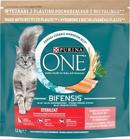 Purina ONE Cat Sterilcat Karma z łososiem dla kota 1.5kg