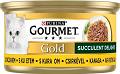 Gourmet Gold Succulent Delights Karma z kurczakiem w sosie dla kota 85g