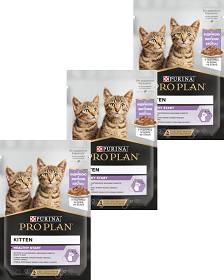 Pro Plan Cat Kitten Karma z indykiem dla kociąt 12x85g PAKIET